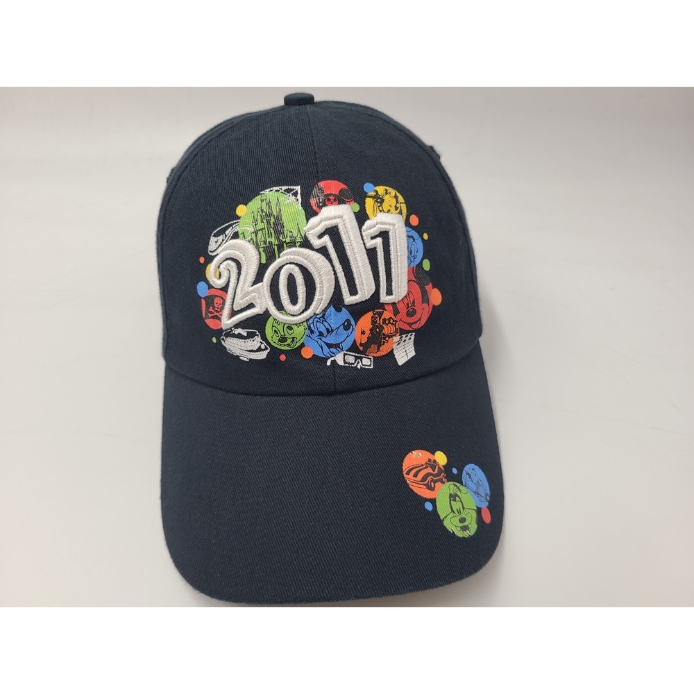 Walt Disney‎ World 2011 Mickey Mouse Pluto Dale Adjustable Hat Cap Cotton Casual